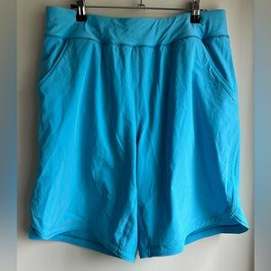 Lands End Turquoise Swim Shorts